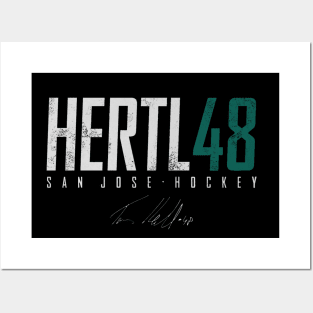 Tomas Hertl San Jose Elite Posters and Art